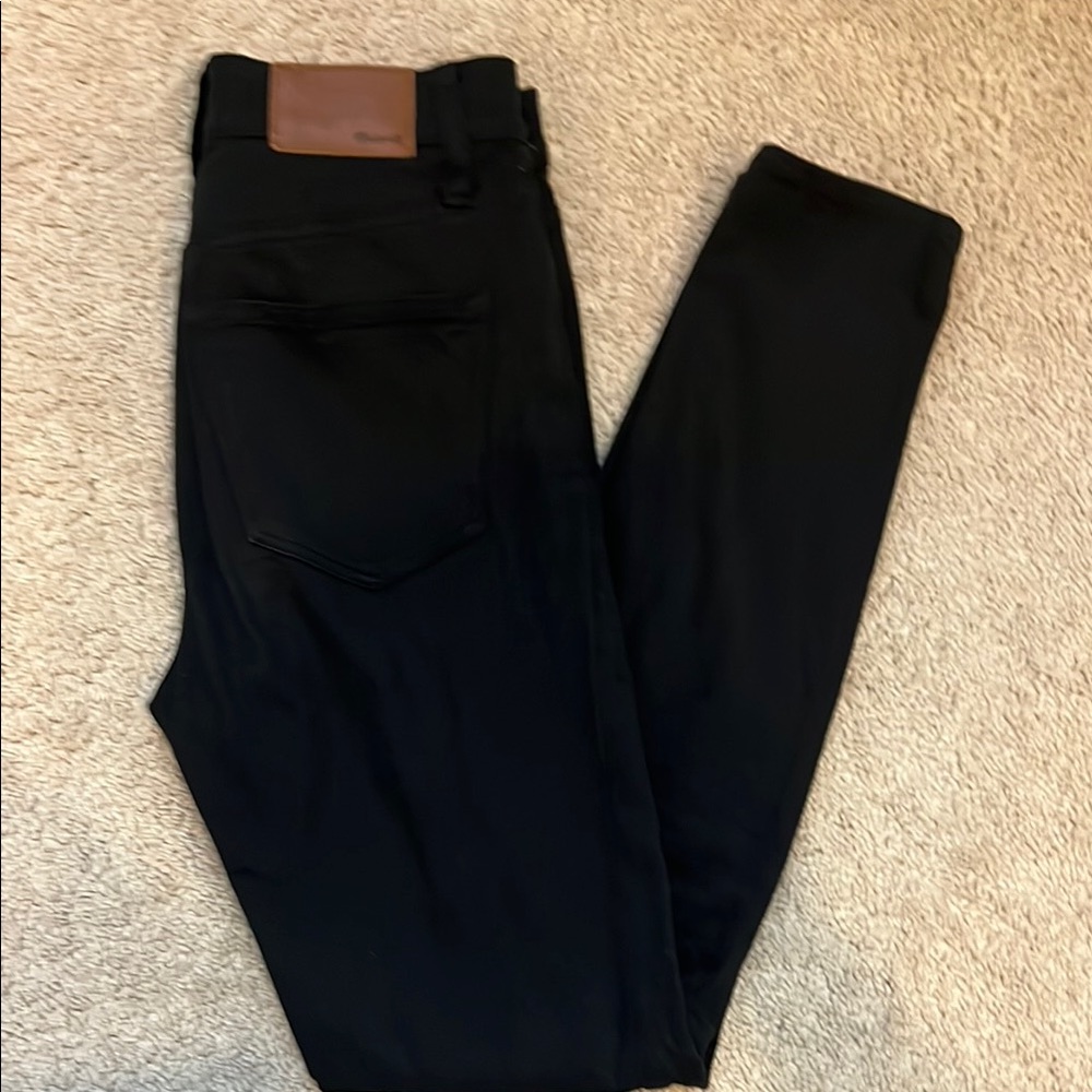 Madewell Black Jeans 9” high riser